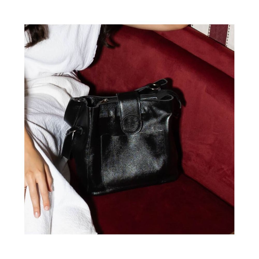 Bolsa RetrÔ - Preta - VERBENA