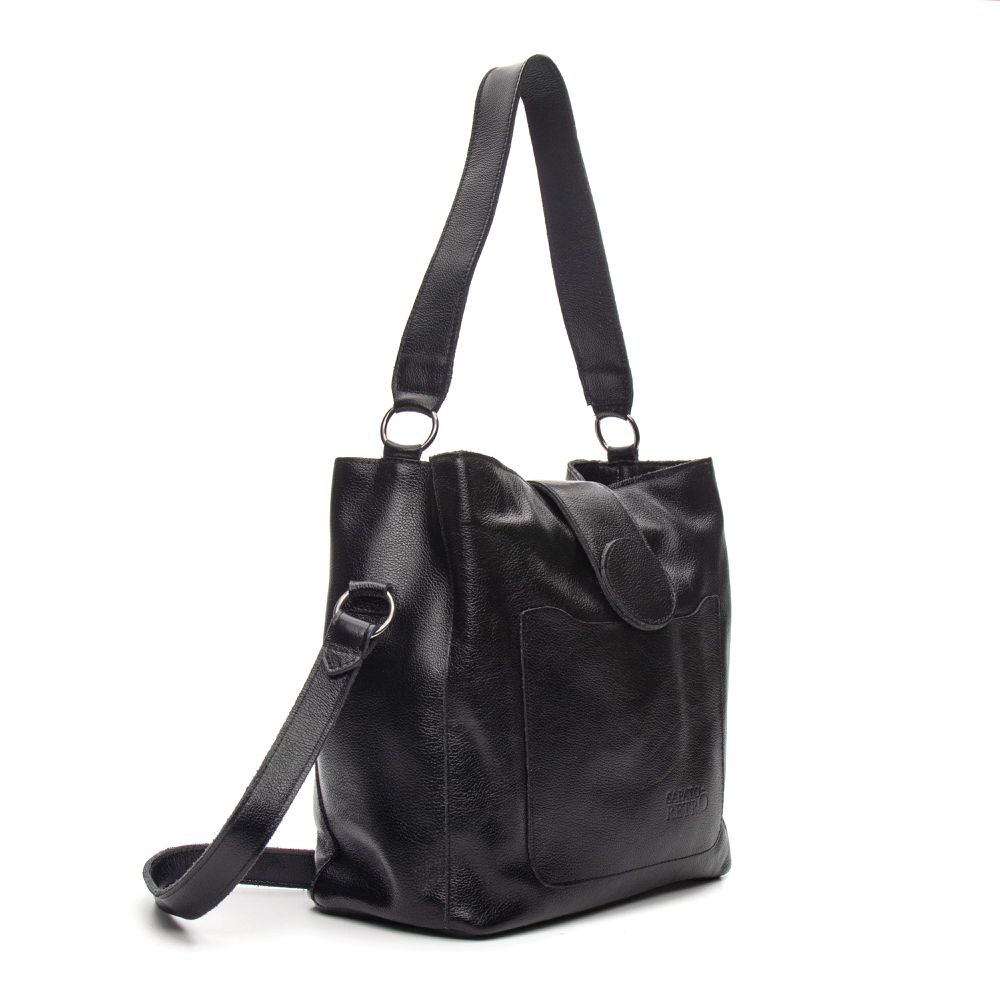 Bolsa RetrÔ - Preta - VERBENA