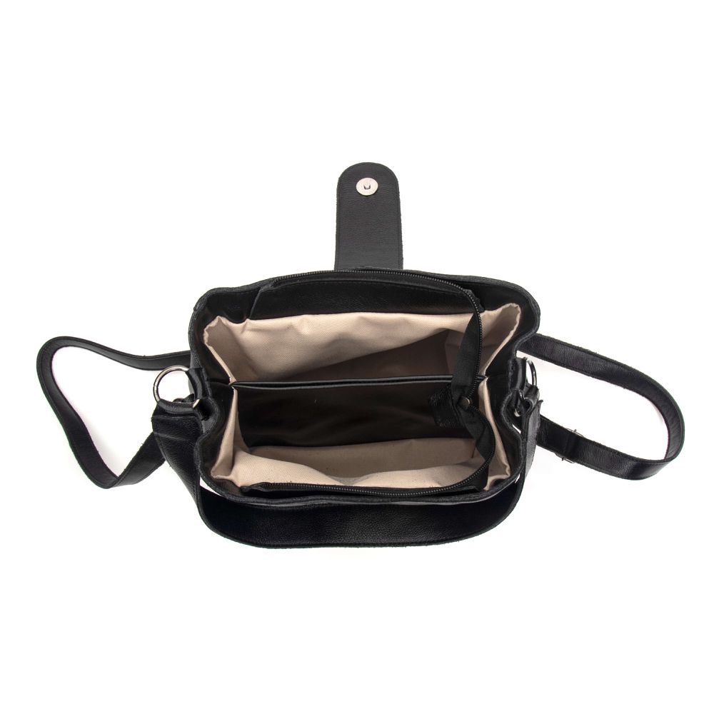 Bolsa RetrÔ - Preta - VERBENA