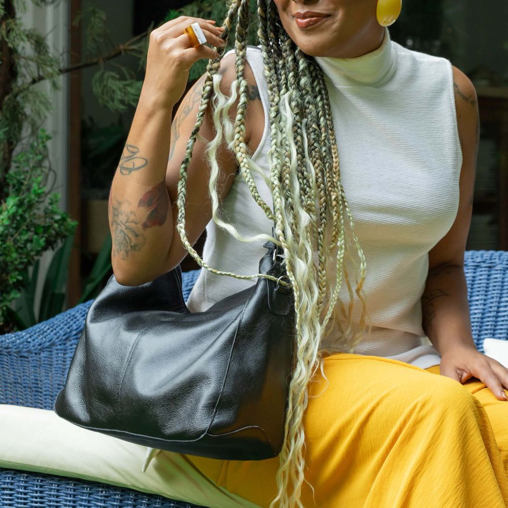 Bolsa RetrÔ - Preta - VIVER