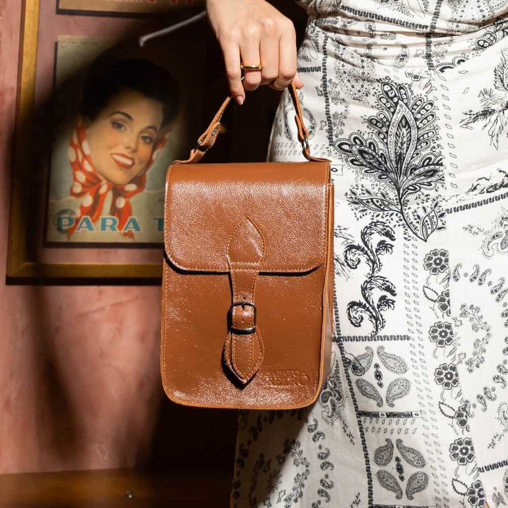 Bolsa RetrÔ - SURPREENDER - Chocolate