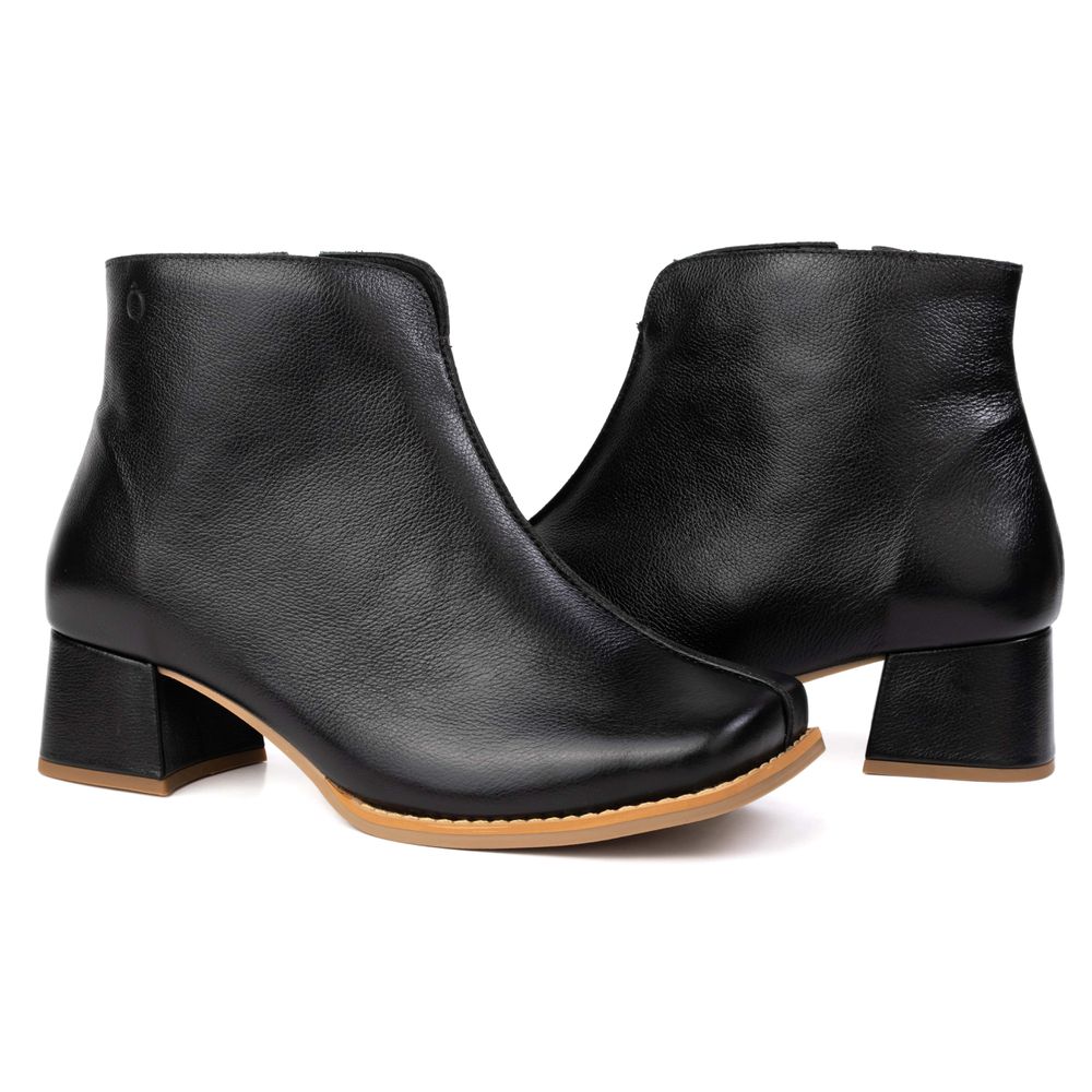 Bota RetrÔ - Preta - AMSTERDAM
