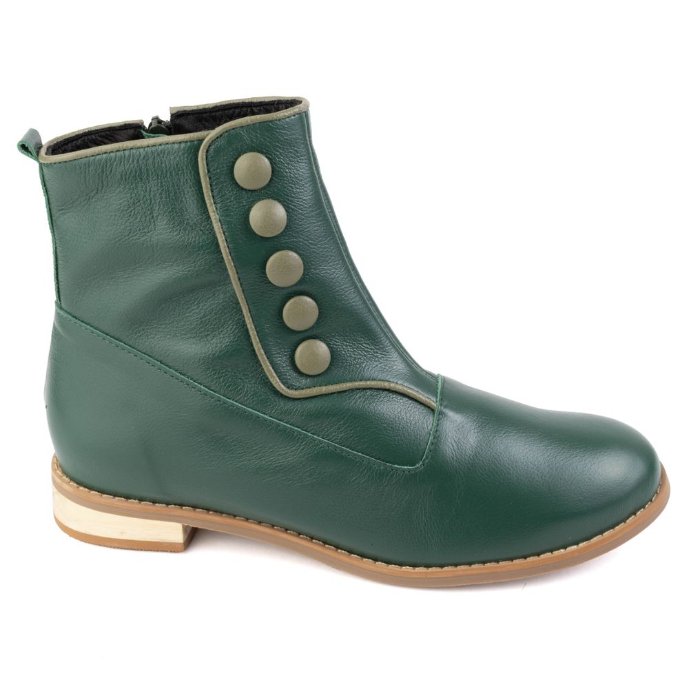 Bota RetrÔ - Verde Folha e Sálvia - LARANJEIRAS