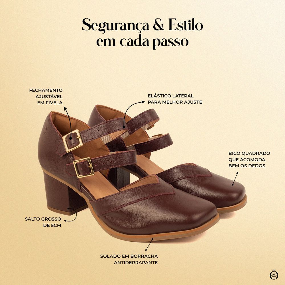 Sapato Boneca JADE - Madeira - 400.31
