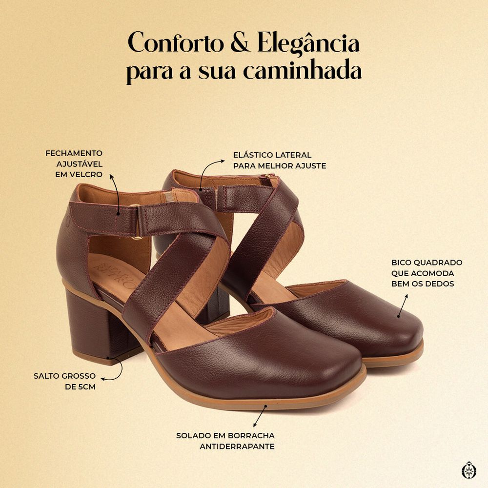 Sapato Boneca - MILÃO - Madeira - 400.03