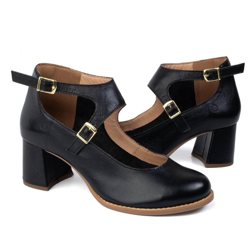 Sapato Boneca - Preto - LUZ