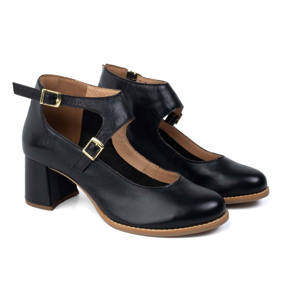 Sapato Boneca - Preto - LUZ