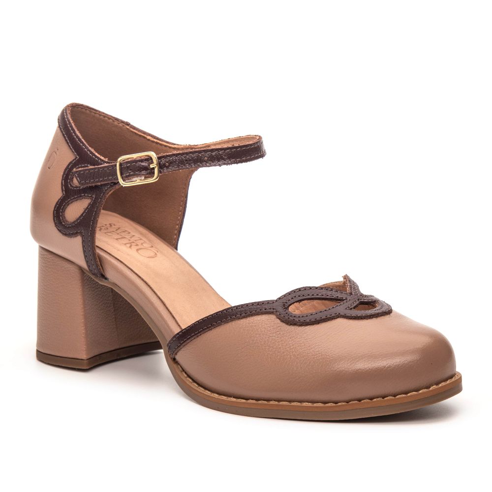 Sapato Boneca RetrÔ - Bali e Madeira - AFETO