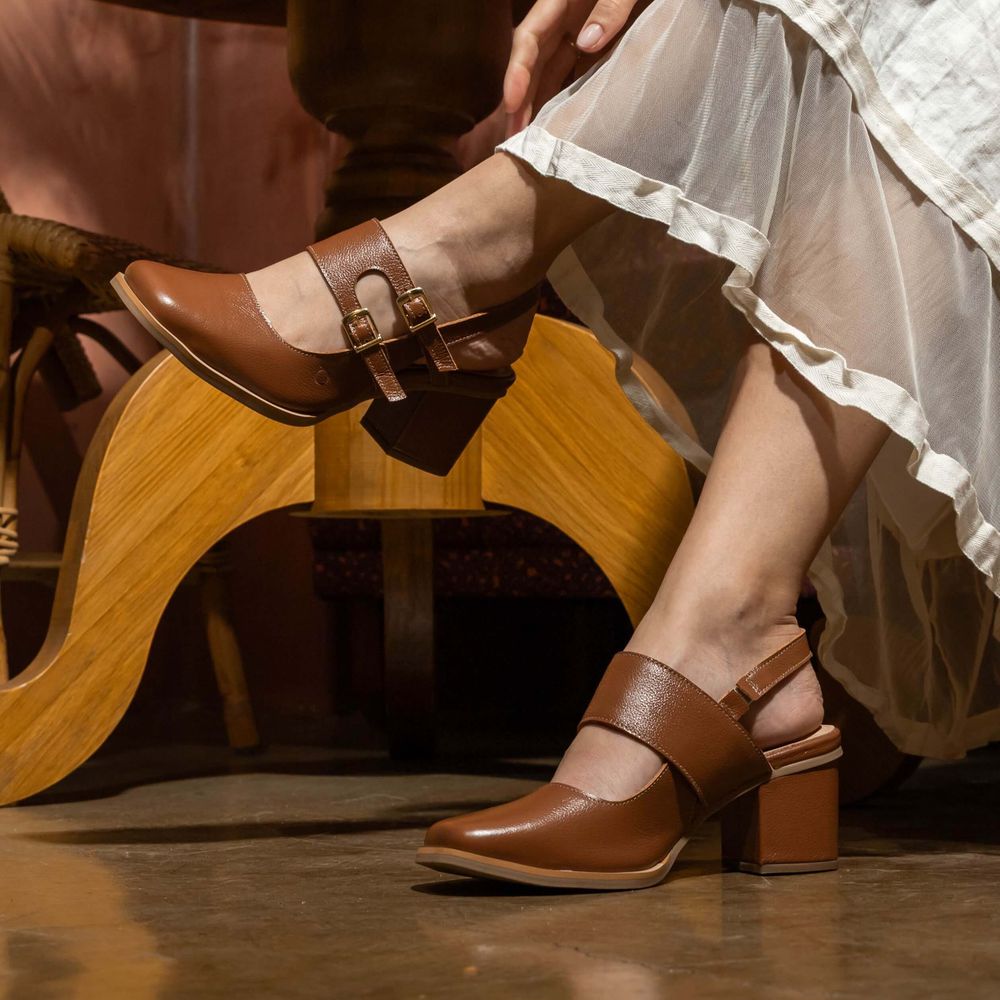 Sapato Boneca RetrÔ - Chocolate - UNIR