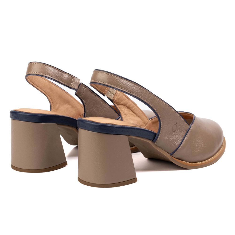Sapato Boneca RetrÔ - Fendi e Azul Anil - ALÉM