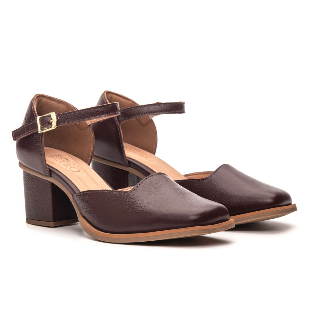 Sapato Boneca RetrÔ - Madeira - HORIZONTE