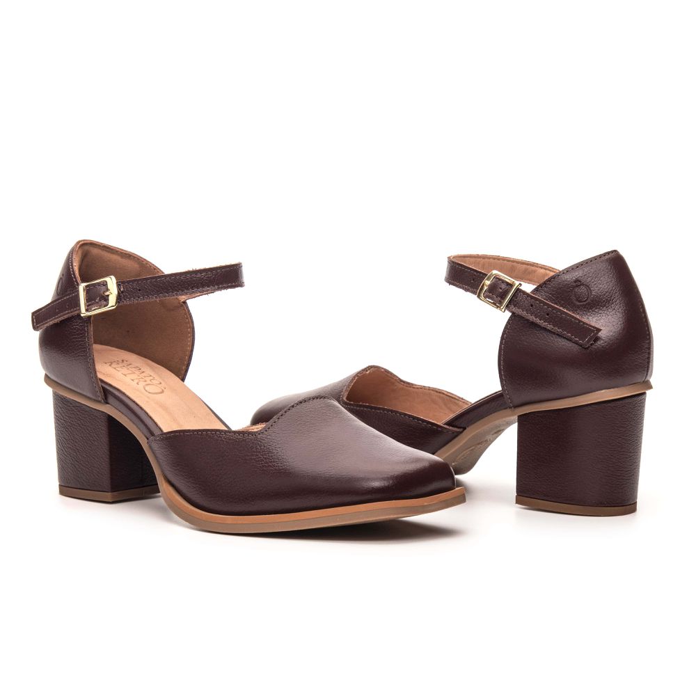 Sapato Boneca RetrÔ - Madeira - HORIZONTE