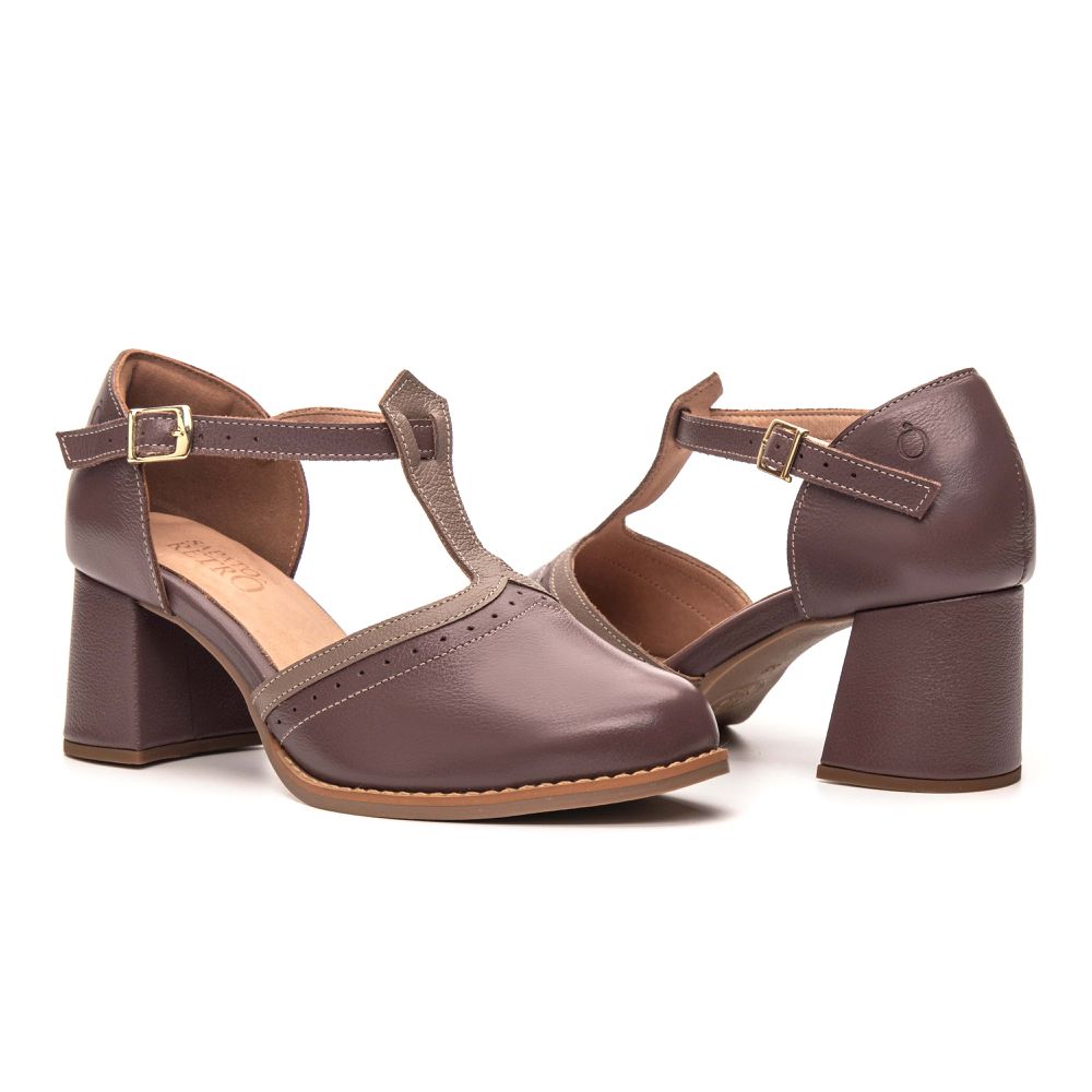 Sapato Boneca RetrÔ - Mousse e Fendi - CAMINHO