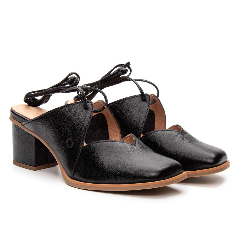 Sapato Boneca RetrÔ - Preto - ANTÚRIO