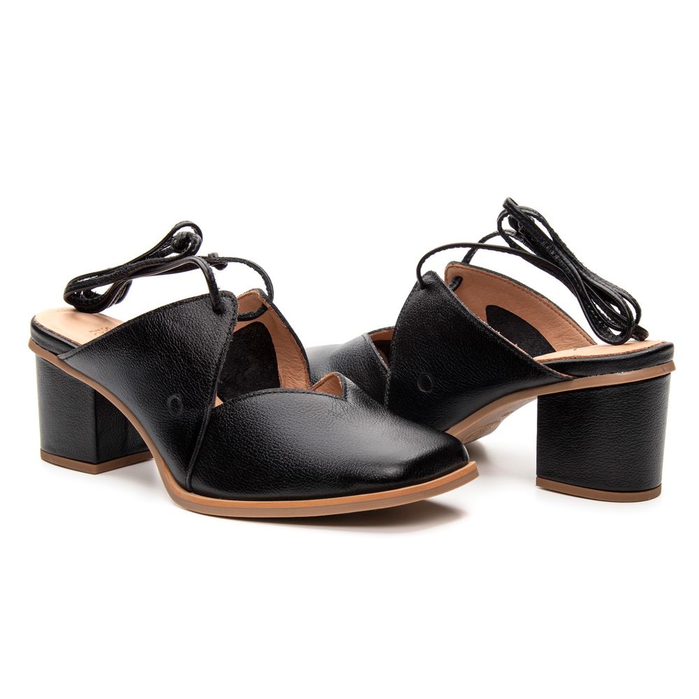 Sapato Boneca RetrÔ - Preto - ANTÚRIO