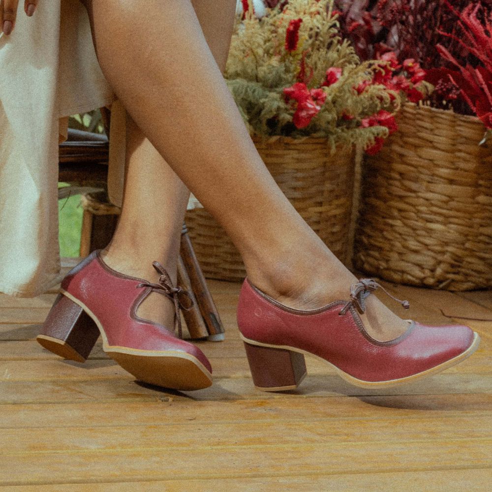 Sapato LISBOA - Chilli e Madeira - 400.55