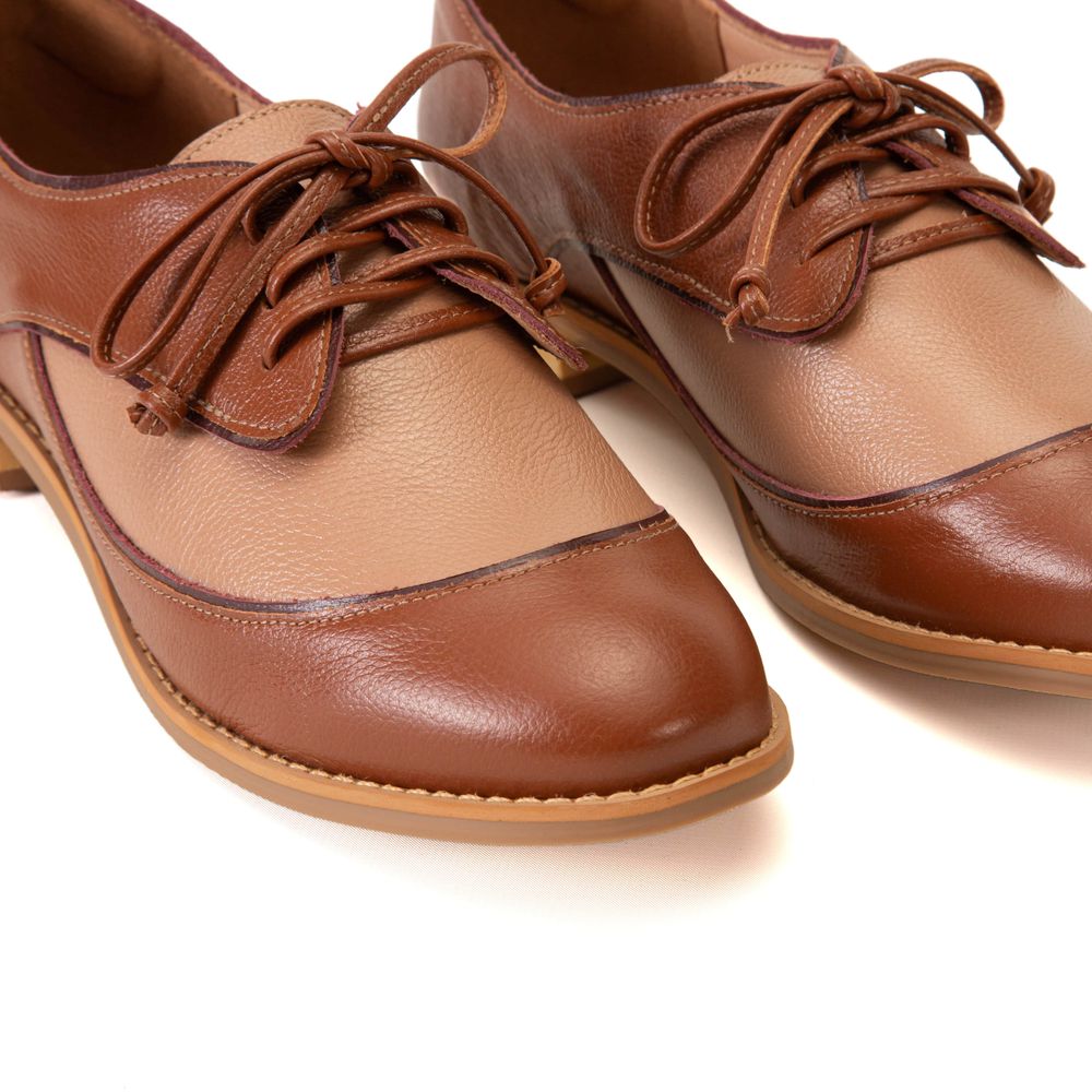 Sapato Oxford - Chocolate e Bali - HÍSTORIA