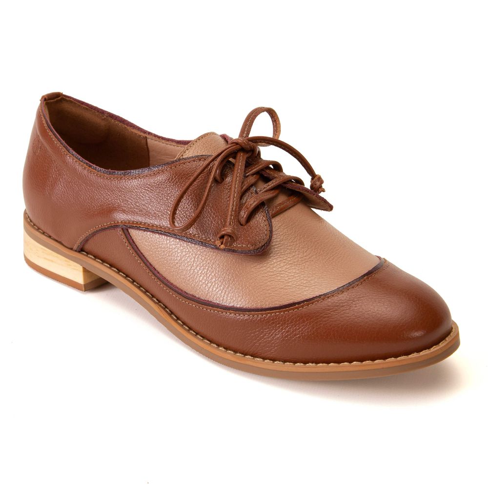 Sapato Oxford - Chocolate e Bali - HÍSTORIA