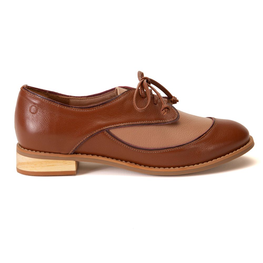 Sapato Oxford - Chocolate e Bali - HÍSTORIA