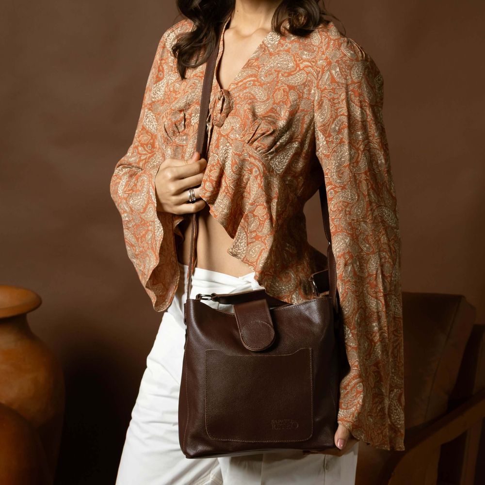 Bolsa RetrÔ - Madeira - VERBENA