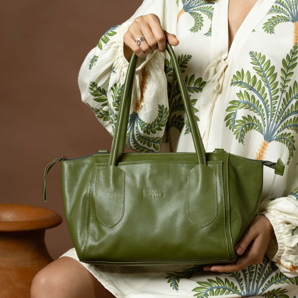 Bolsa RetrÔ - Verde Cacto - MARÉ