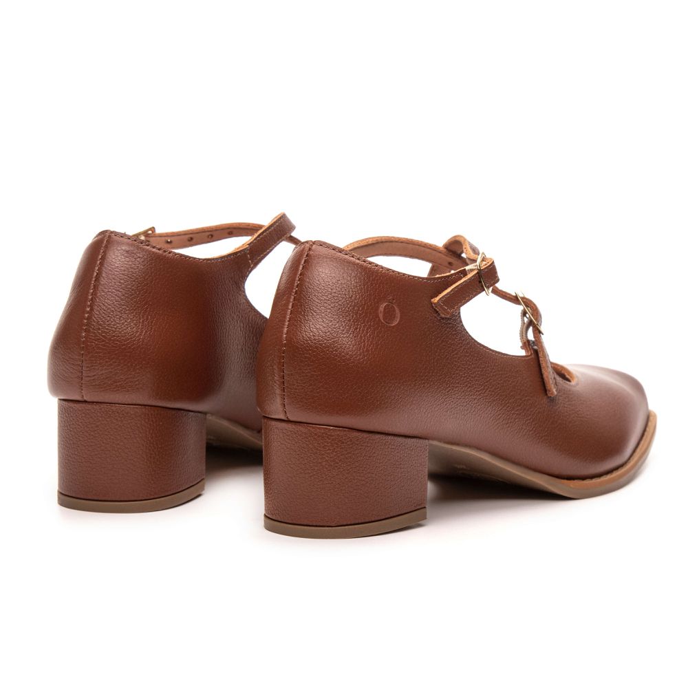 Sapato Boneca RetrÔ - Chocolate - MOMENTO
