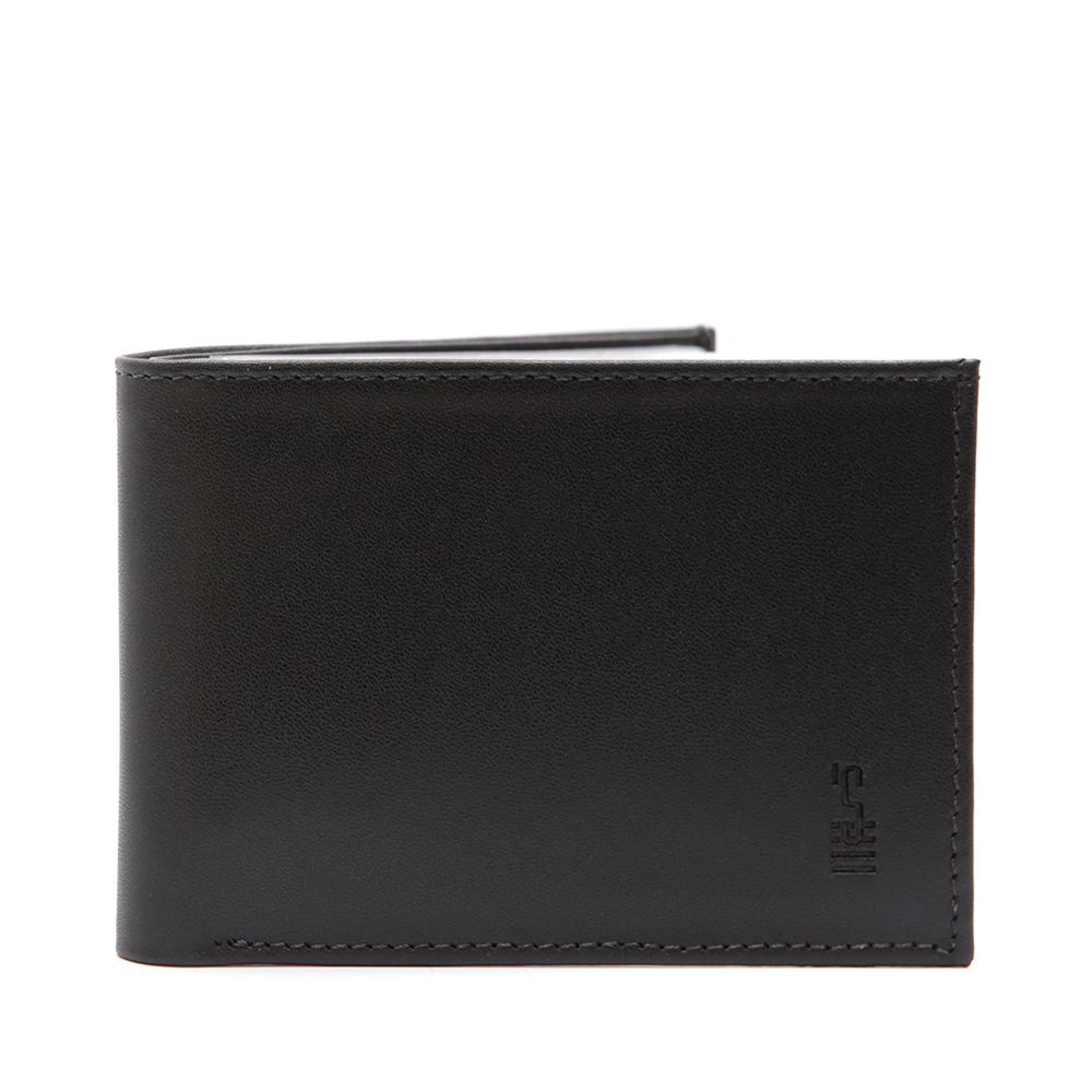 Carteira Masculina em Couro Preto