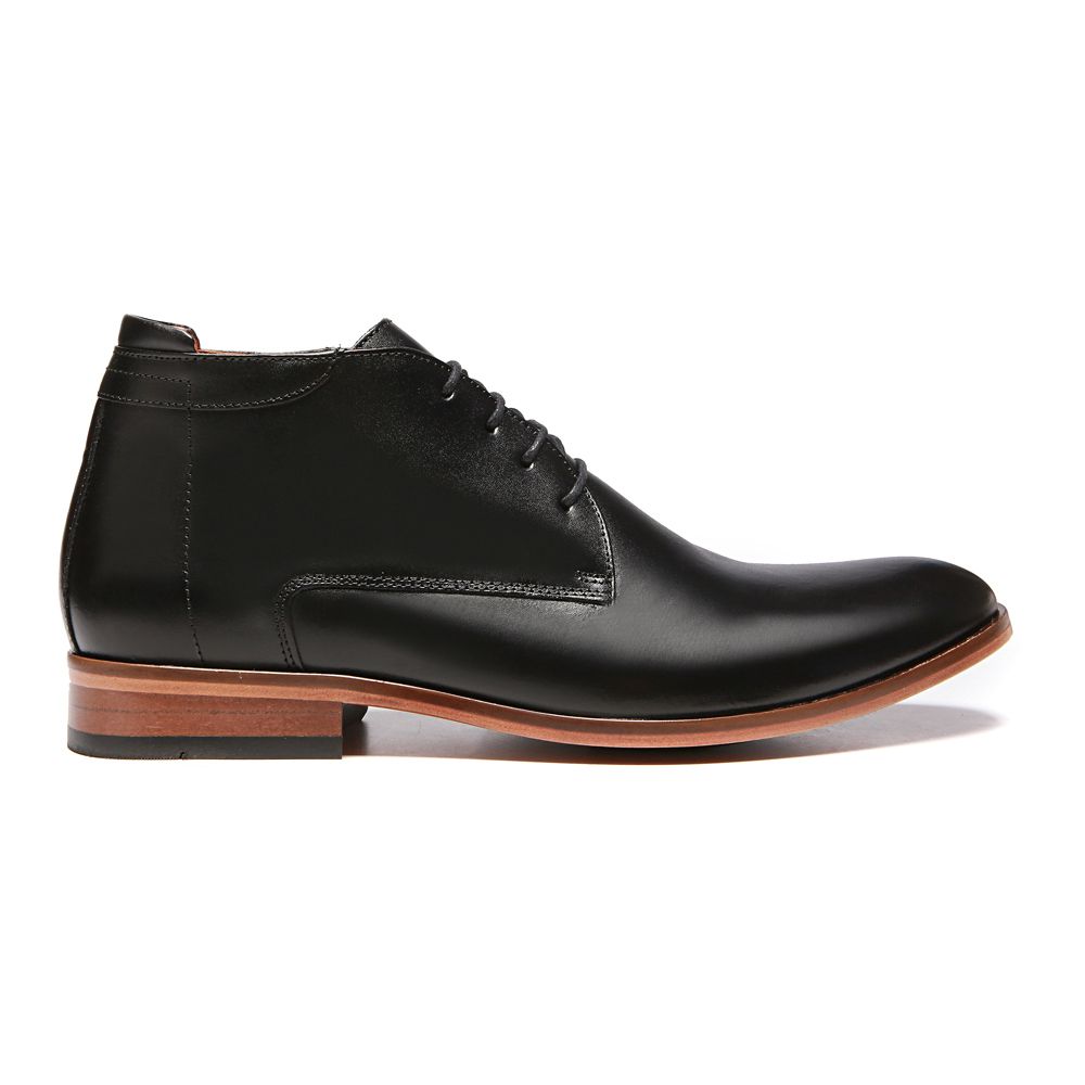 Bota masculina social preta top