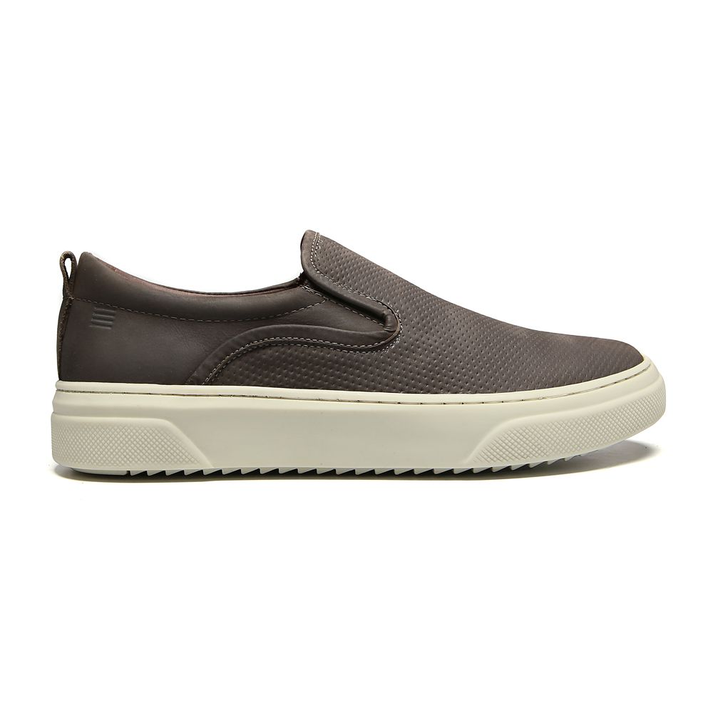 Slip on masculino cinza clearance