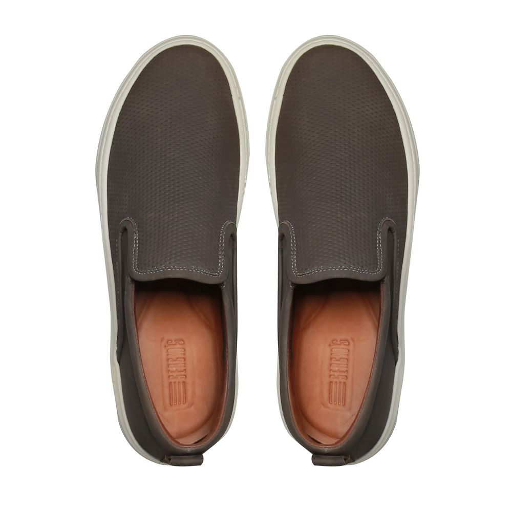 Slip on shop masculino cinza