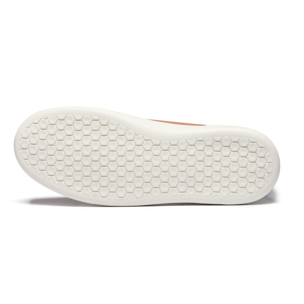 Mocassim outlet lacoste caramelo