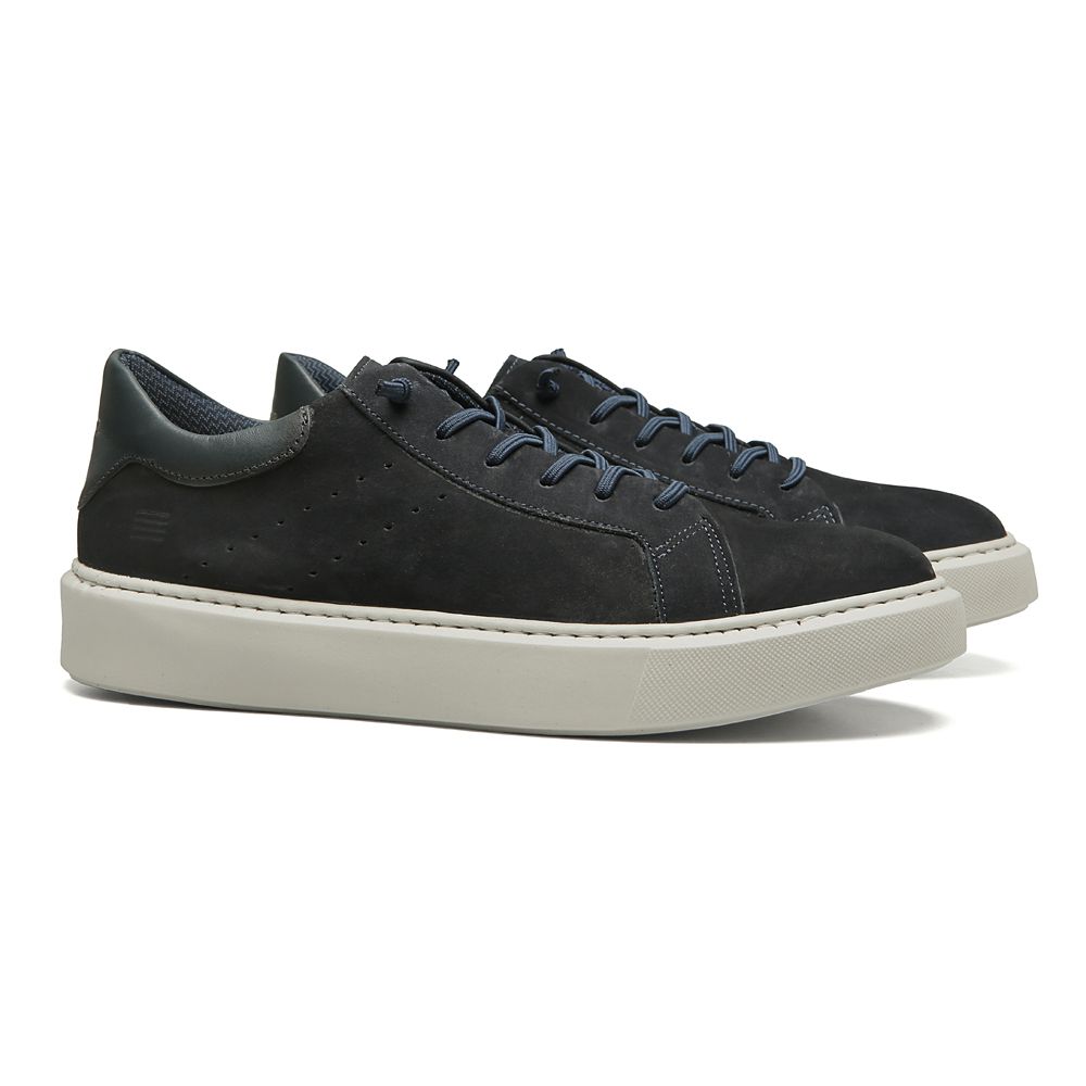 TÊNIS MASCULINO CASUAL EM COURO AZUL