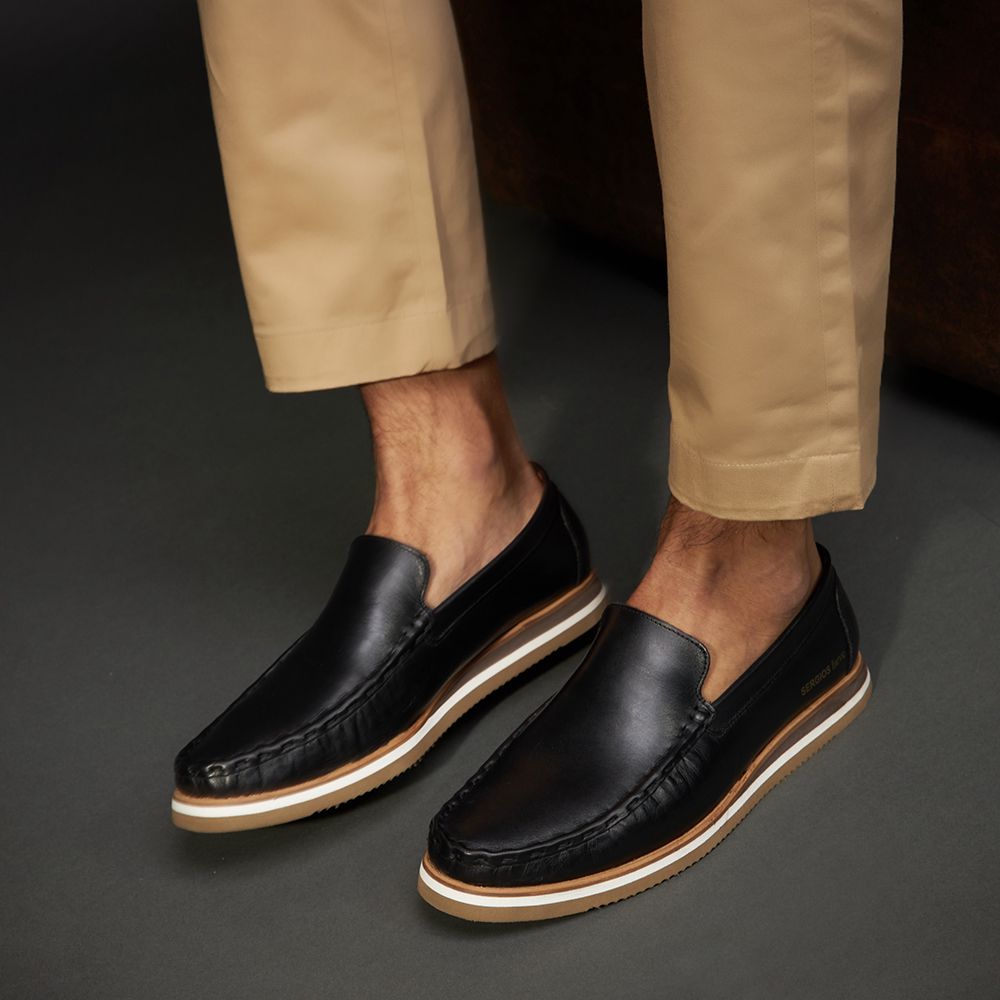Sapato Social Sapato Mule Masculino Mocassim Aberto Atras