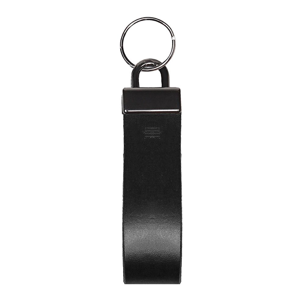 CHAVEIRO MASCULINO EM COURO PRETO