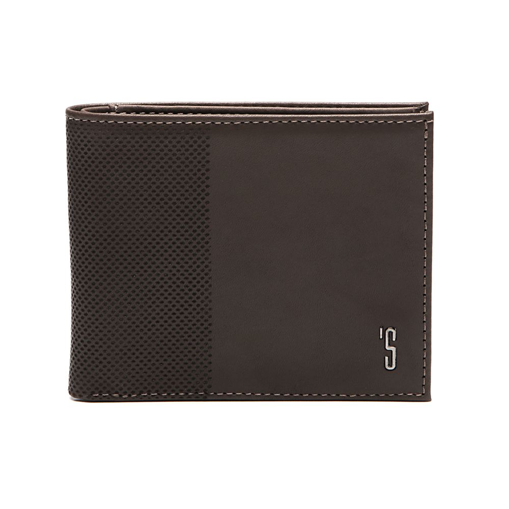 CARTEIRA MASCULINA EM COURO MARROM