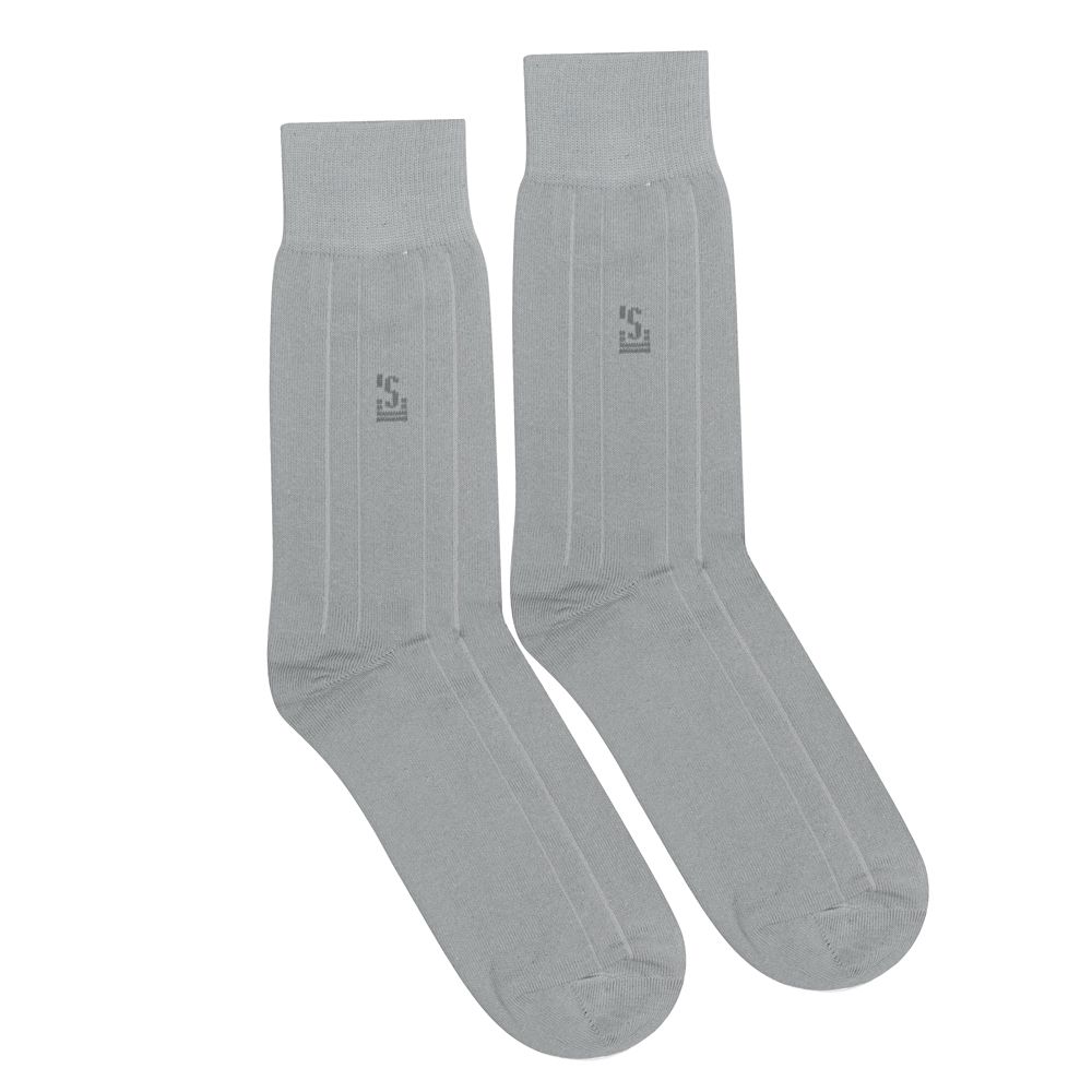 MEIA MASCULINA CINZA