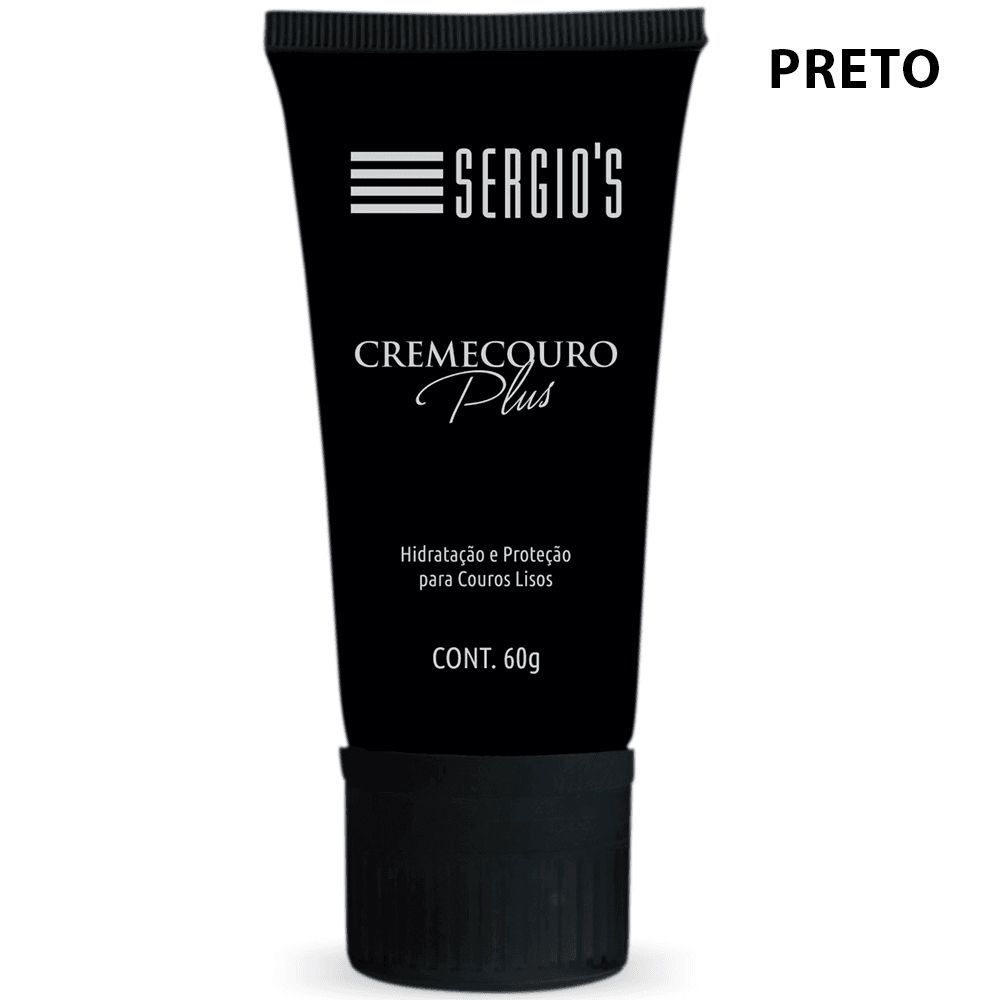 CREME DE HIDRATAÇÃO E PROTEÇÃO PRETO PARA COURO 