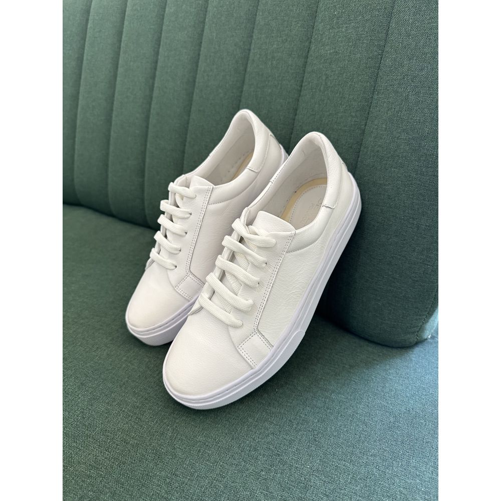 GIGI - TENIS FEMININO COURO BRANCO - 0003620017 - SEVEN FOR YOU
