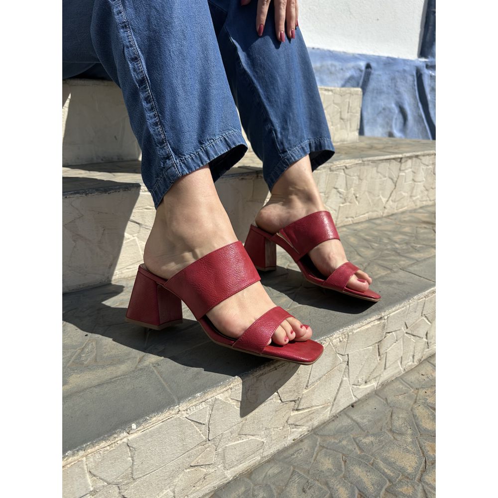 GEOVANA - TAMANCO FEMININO VERMELHO - 0003910019 - SEVEN FOR YOU