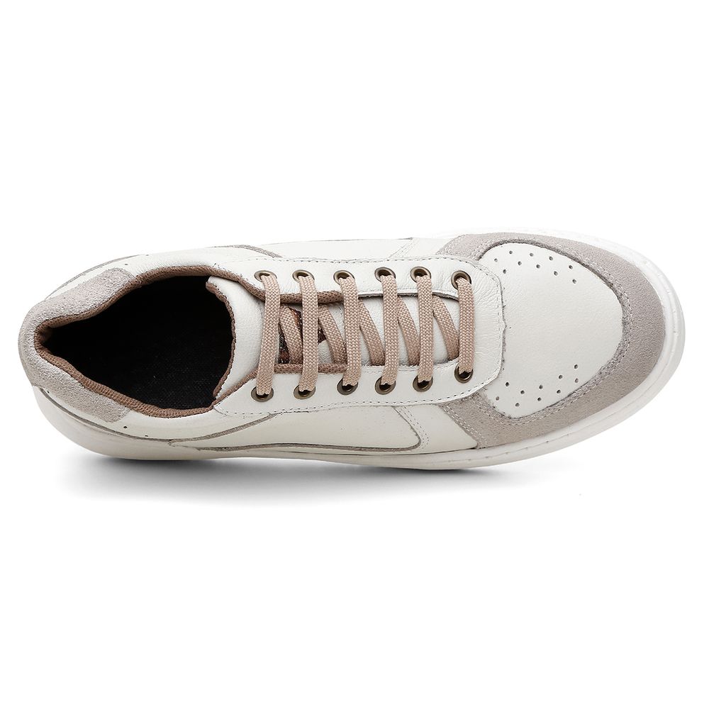 Sapatenis Firenze Couro Legitimo Solado Nuvem Ronco Ferraro | OffWhite