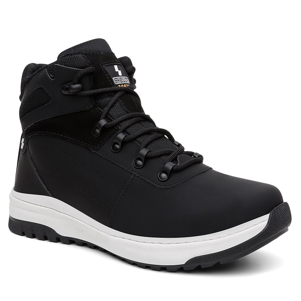 Kit Bota Style + Chinelo Basic Unissex | Preto - CA 52083