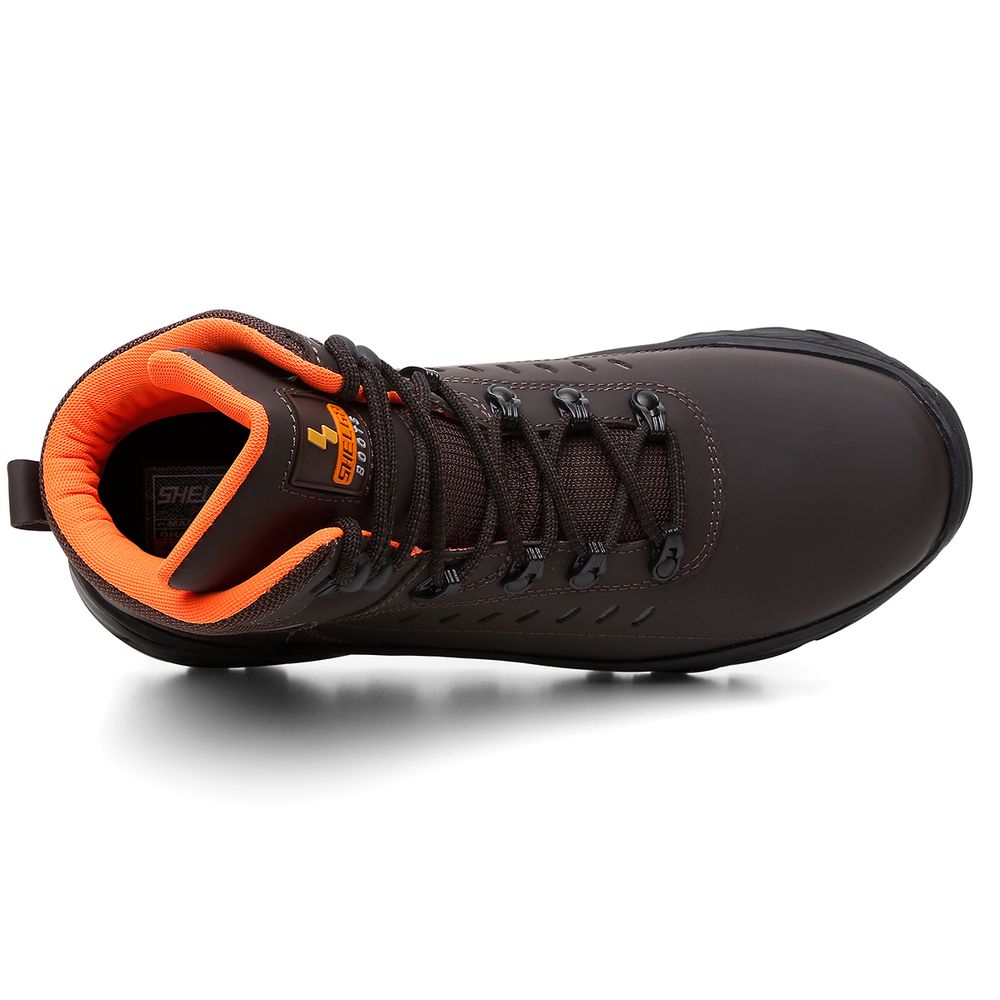 Kit Bota Tracker CA 52083 + Cinto Oregon com Meia Tática de Brinde | Café