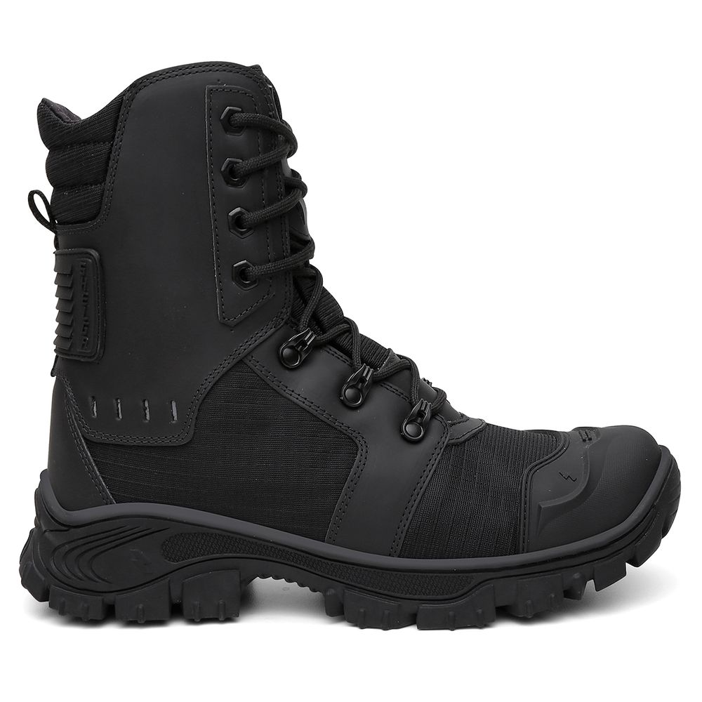 Bota Militar Tática Rota Couro Premium Biqueira PV... - Shelga Boots
