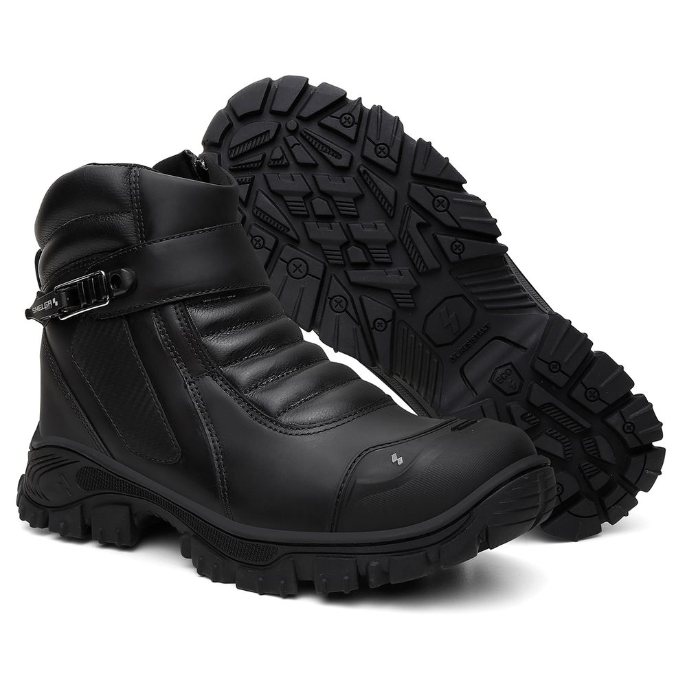 Kit Bota MT + Luva Fit + Balaclava | Preto - CA 52083