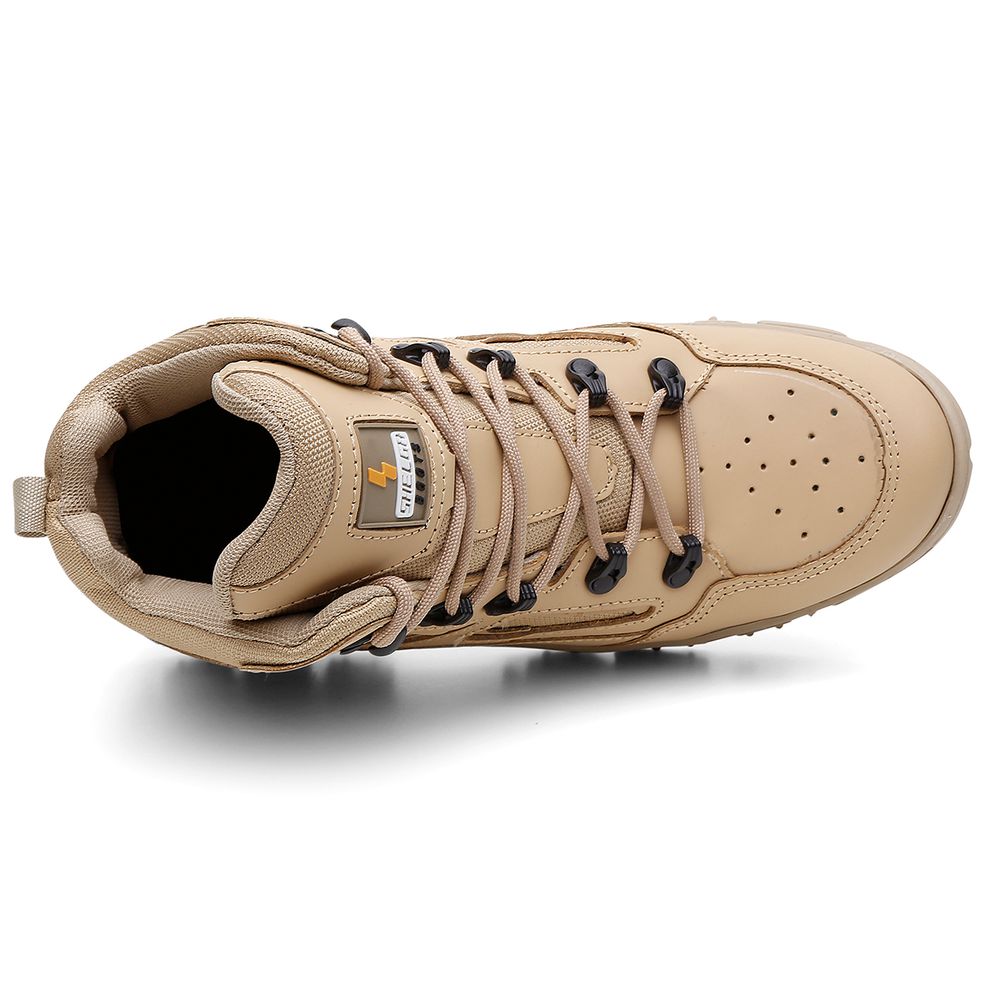 Bota Walker Cano Médio Biqueira PVC Extra Conforto | Areia - CA 52083