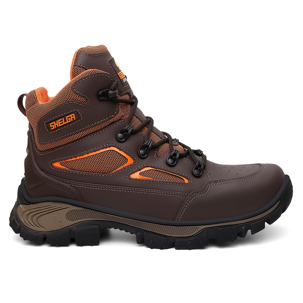 Bota Walker Cano Médio Biqueira PVC Extra Conforto | Café - CA 52083