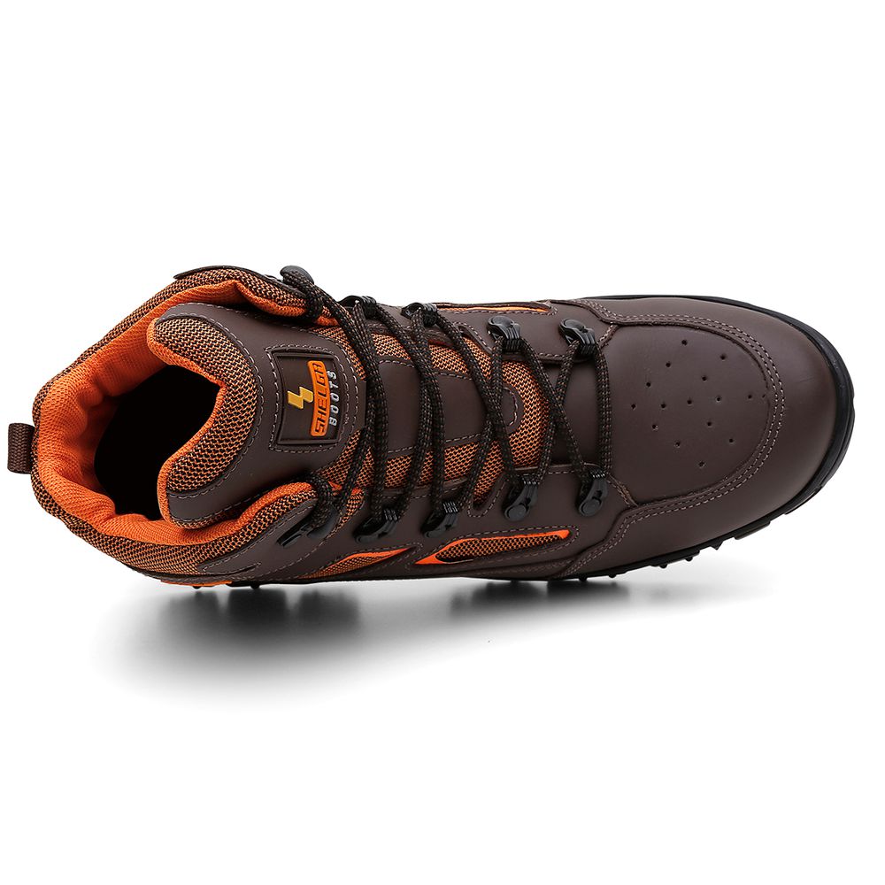 Bota Walker Cano Médio Biqueira PVC Extra Conforto | Café - CA 52083