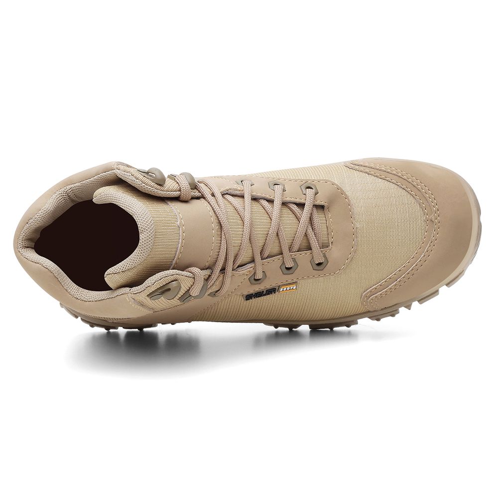 Bota Thor Cano Médio Biqueira PVC | Areia - CA 52083
