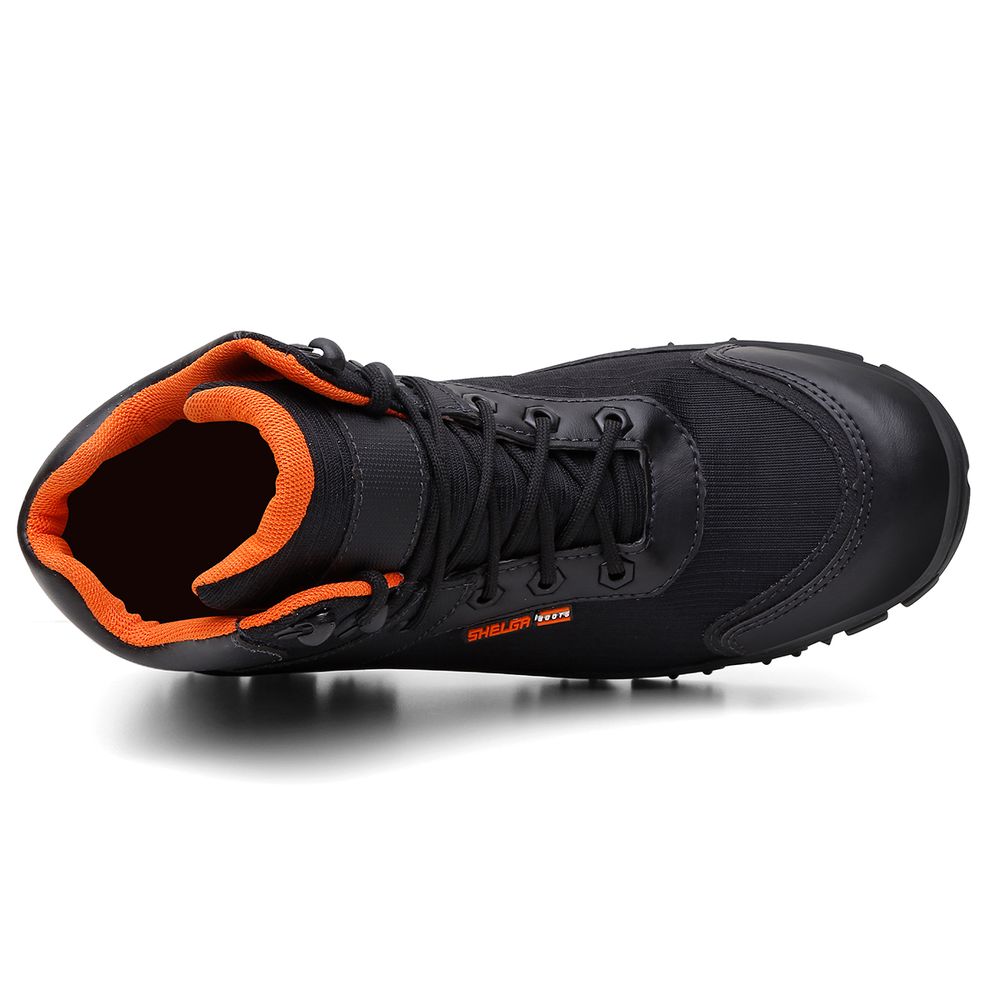 Bota Thor Cano Médio Biqueira PVC | Laranja - CA 52083