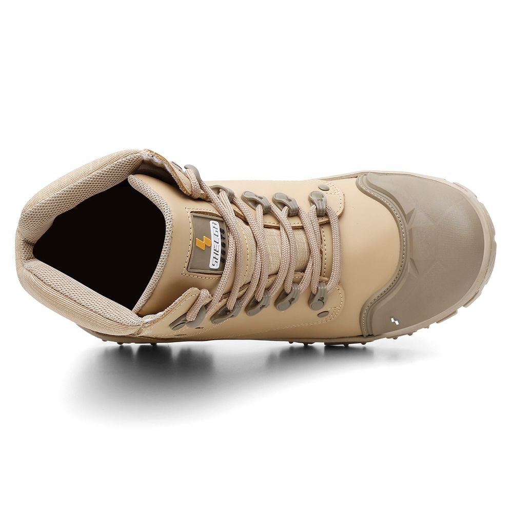 Bota Thor Couro Nobre Palmilha Conforto | Areia - CA 52083